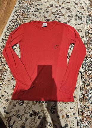 Лонгслив тонкий базовый