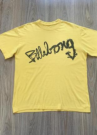 Чоловіча вінтажна футболка з принтом billabong