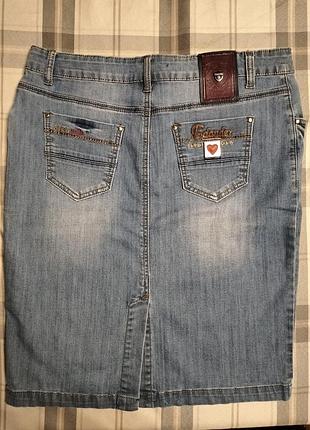 Джинсовая юбка 4