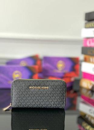 Гаманець чорний жіночий michael kors майкл корс люкс якість