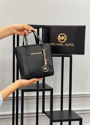 Сумка черная женская michael kors клатч сумка маленькая майкл корс люкс качество