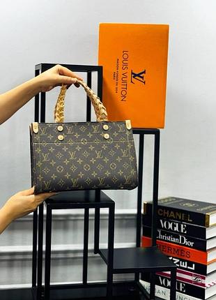 Сумка коричнева жіноча louis vuitton сумка луї вітон люкс якість