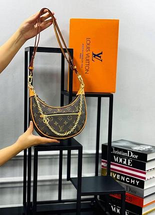 Сумка коричневая женская louis vuitton сумка луи витон клатч кросс боди люкс качество