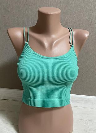 Майка на бретелях, топ, топик женский