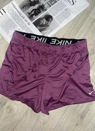 Шорты спортивные тонкие резинка nike
