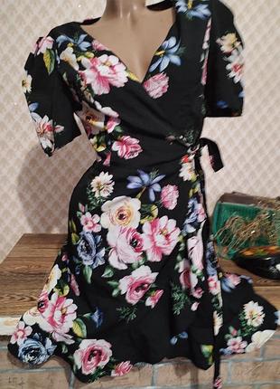 Сукня - халат сукня на запах