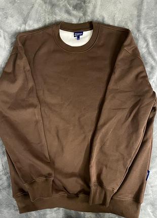 Світшот коричневий