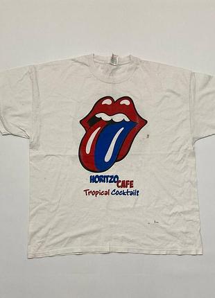 Винтажная футболка мерч rolling stones vintage 90s