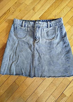 Джинсовая юбка