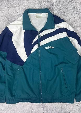 Класична вінтажна вітровка adidas 90-х, розмір l
