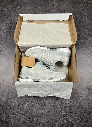 🛍asics gel nyc beige grey