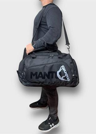 Спортивна сумка рюкзак manto, спортивна сумка манто, чорна сумка через плече для тренування jimmy choo drawstring backpack