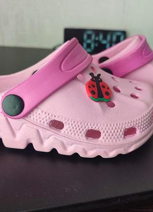 Кроксы для девочки 28 размер