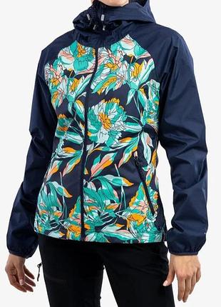 Оригінал! ідеальна жіноча водонепроникна куртка/вітровка columbia  ulica rain jacket omni-tech, l р.3 фото