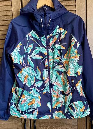 Оригінал! ідеальна жіноча водонепроникна куртка/вітровка columbia  ulica rain jacket omni-tech, l р.