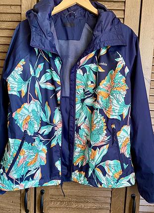 Оригінал! ідеальна жіноча водонепроникна куртка/вітровка columbia  ulica rain jacket omni-tech, l р.2 фото
