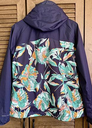 Оригінал! ідеальна жіноча водонепроникна куртка/вітровка columbia  ulica rain jacket omni-tech, l р.9 фото
