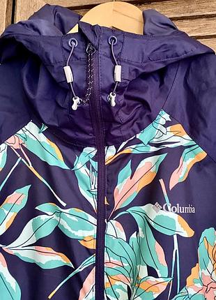 Оригінал! ідеальна жіноча водонепроникна куртка/вітровка columbia  ulica rain jacket omni-tech, l р.7 фото