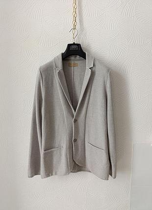 Чоловічий легкий піджак falconeri mens knit summer jacket cotton+linen