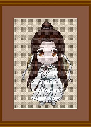 Схема для вишивки хрестиком по аніме благословення небожителів з се лянь