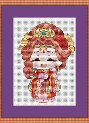 Схема для вишивки аніме монолог фармацевта старша наложниця гьокуйо