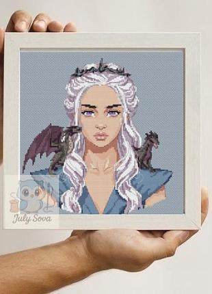 Схема для вишивки хрестиком по серіалу гра престолів