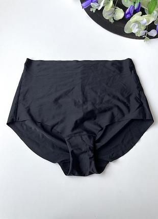 Высокие черные бесшовные трусики h&m