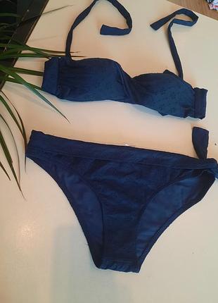 Красивый купальник из прошвы размер м