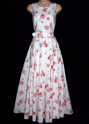 Laura ashley, потрясающее винтажное длинное платье,винтаж