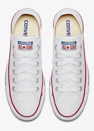 Кеди converse chuck taylor all star ox optical white