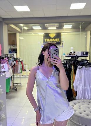 Срібний топ zara