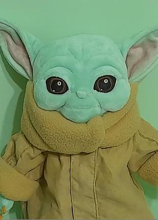 Star wars  - іграшка м'яка плюшева вінтажна  -грогу , мандаролець -  малюк йода - 30 см