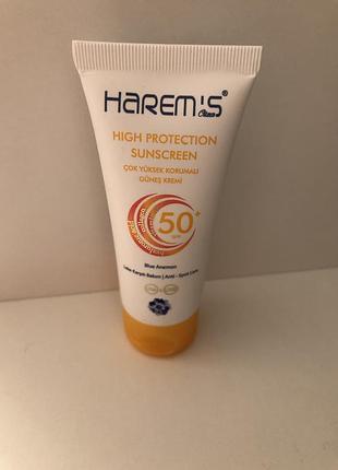 Сонцезахисний крем для обличчя 50 spf, туреччина