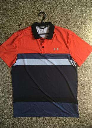Under armour heat gear футболка поло