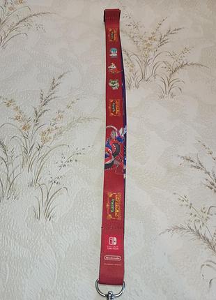 Ремешок для бейджика покемон pokémon scarlet violet nintendo pokemon