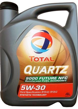 Масло моторное total quartz 9000 future nfc 5w-30 4л, 28045