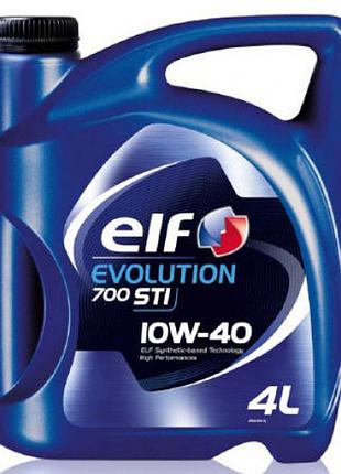 Масло моторное elf evol 700 sti 10w-40, 4л, sl/cf a3/b4, 25524