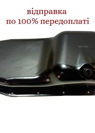 Поддон двигателя масляный (стальной) ланос 1,5 - 1.6, rider, 96351480
