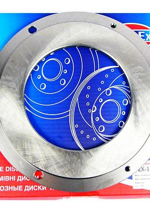 Диск тормозной передний 1102 нового образца standart euroex, ex-1102-c