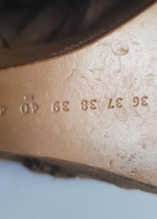 Ботинки на танкетке zara3 фото