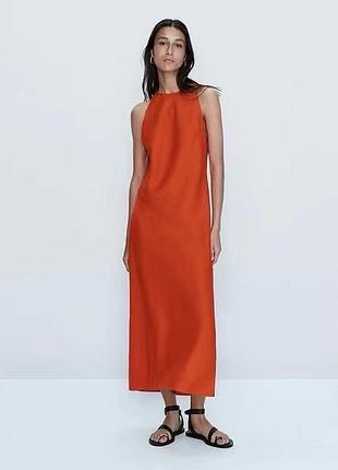 Яскрава сукня massimo dutti