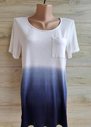 Футболка monsoon вискоза m футболка градиент