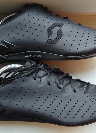 Велотуфли scott road rc lace carbon cycling shoe велообувь (42)