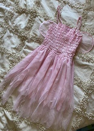 Плаття метелик 🦋 сукня платье-бабочка або фея 🧚 на 8-10рр