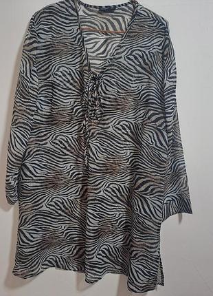 Пляжная накидка xl 48/50, женская туника okay, платье пляжное