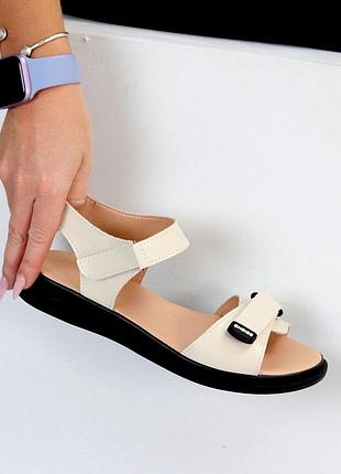 Босоніжки "felisa", беж, натуральна шкіра