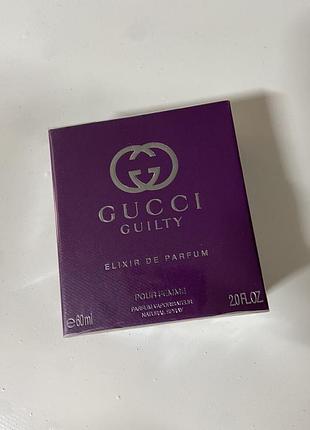 Gucci guilty elixir de parfum paisley-print femme 60мл