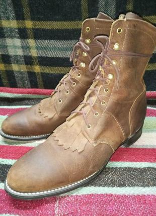 Черевики килти шкіряні acme преміум гвинтажні