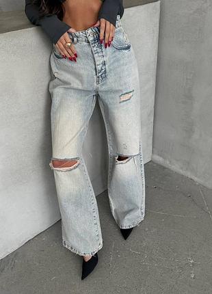 Женские джинсы голубые 34, 36, 38, 40