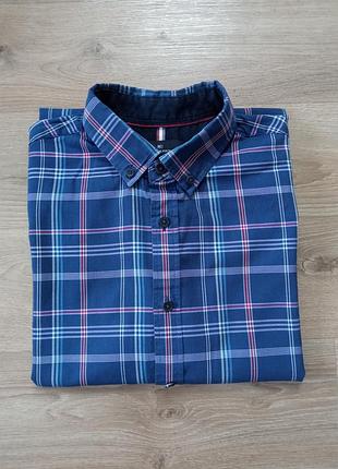 Чоловіча сорочка короткий рукав 💯 бавовна